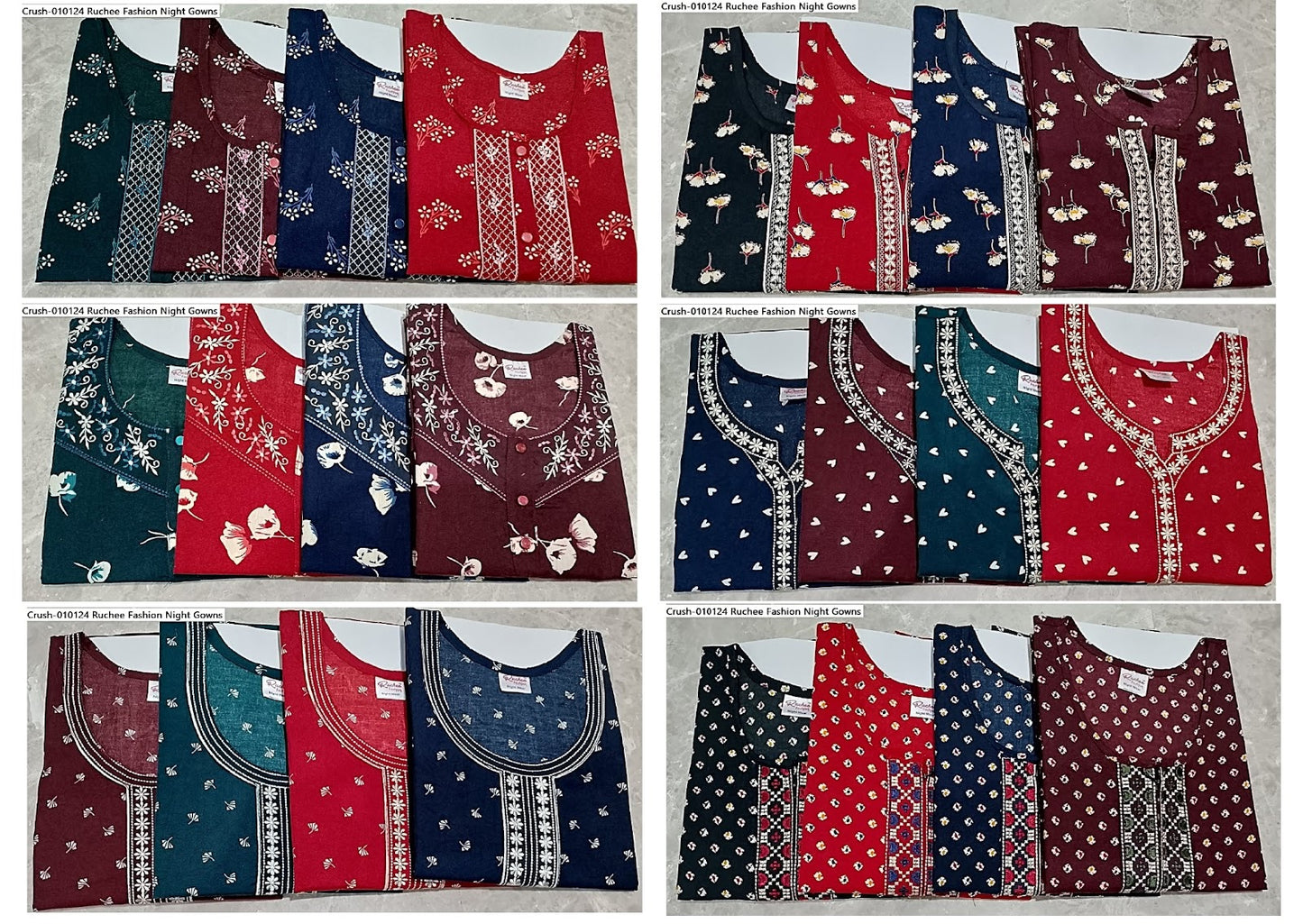 Crush-010124 Ruchee Fashion Night Gowns