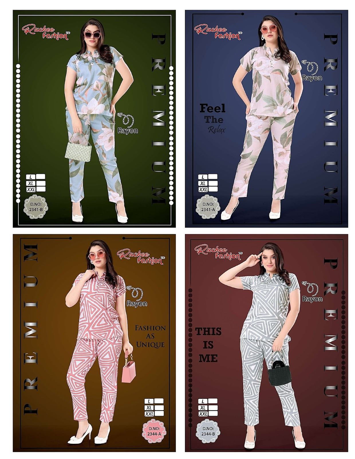 Design 1 Ruchee Fashion Co Ord Set