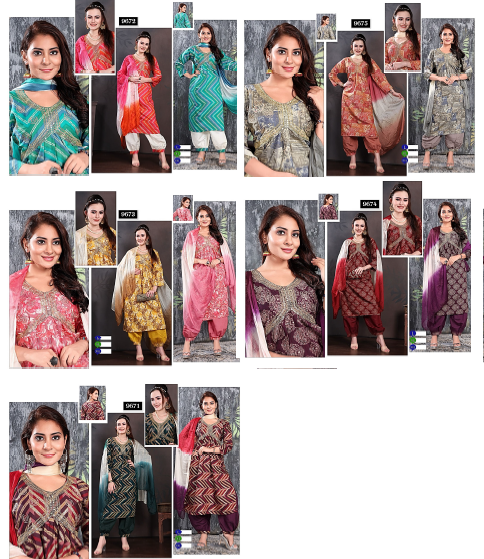 Design 96 Afgani Mmc Readymade Suits