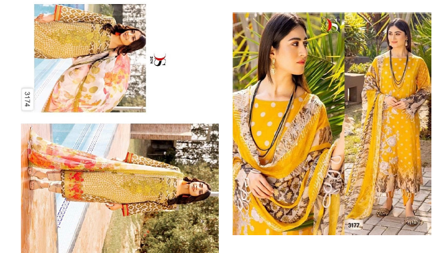 Dn 3174 Nd 3177 Deepsy Cotton Pakistani Salwar Suits