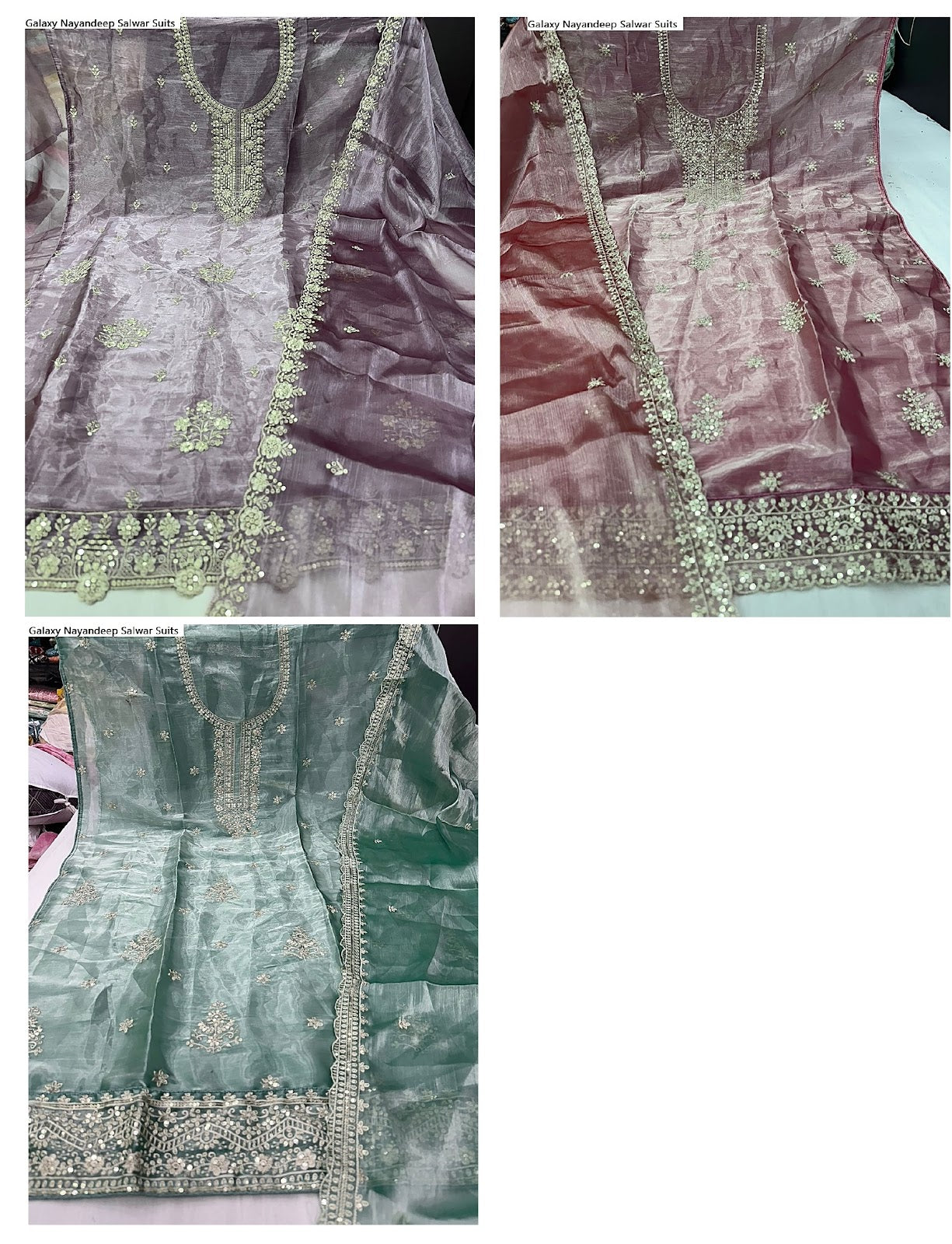 Galaxy Nayandeep Viscose Salwar Suits