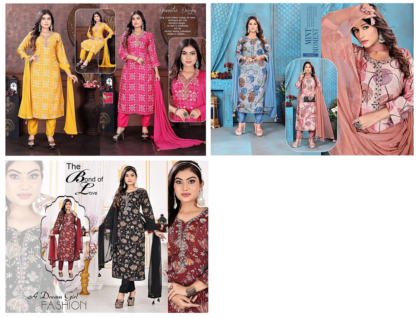 Handwork-0401 Biljal Modal Readymade Pant Style Suits