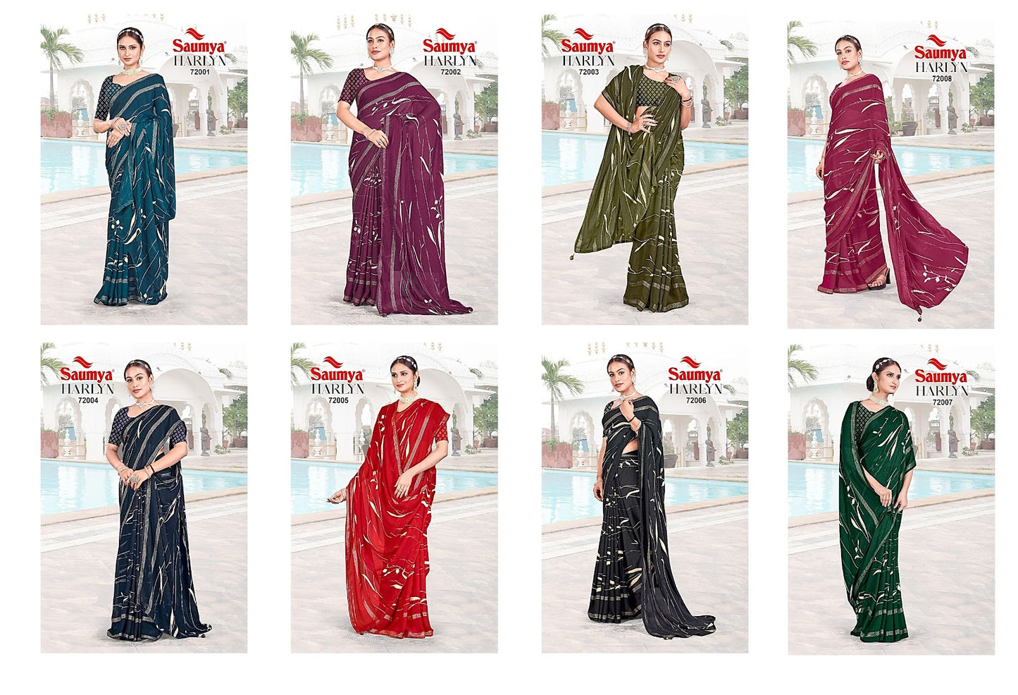 Harlyn Saumya J Moss Sarees