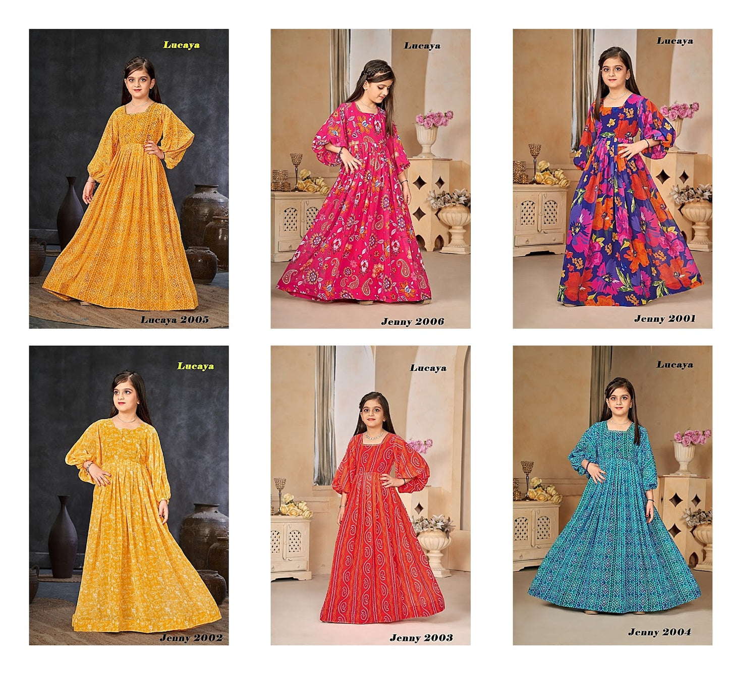 Jenny Vol 2 Lucaya Georgette Girls Gown