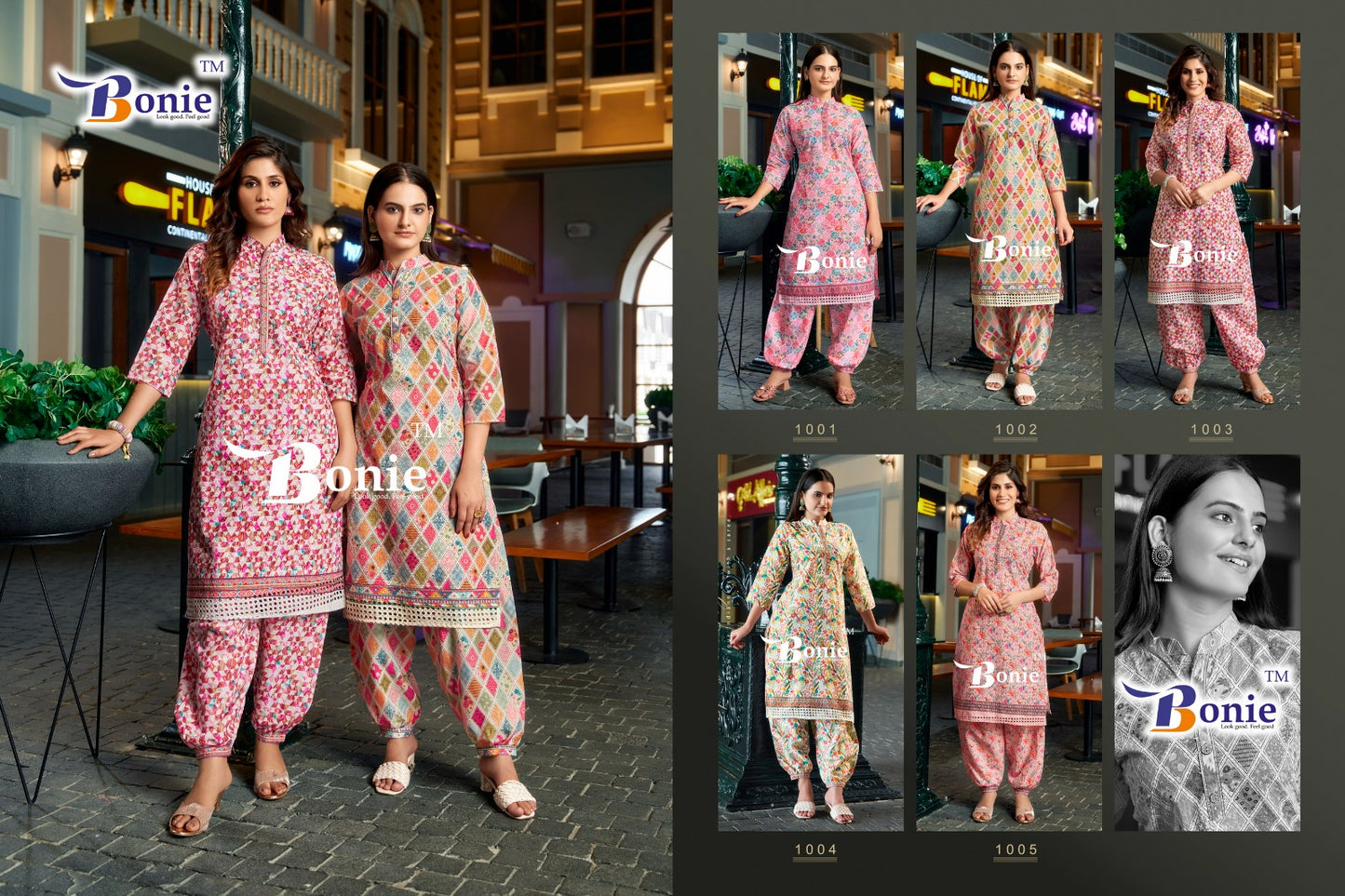 Heera Bonie Fancy Kurti Pant Set