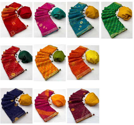 Kashmira Lt Fashion Chiffon Sarees