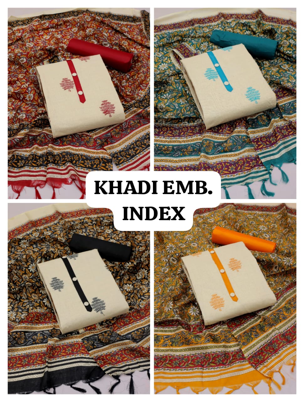 Khadi 1212 Rahul Nx Pant Style Suits