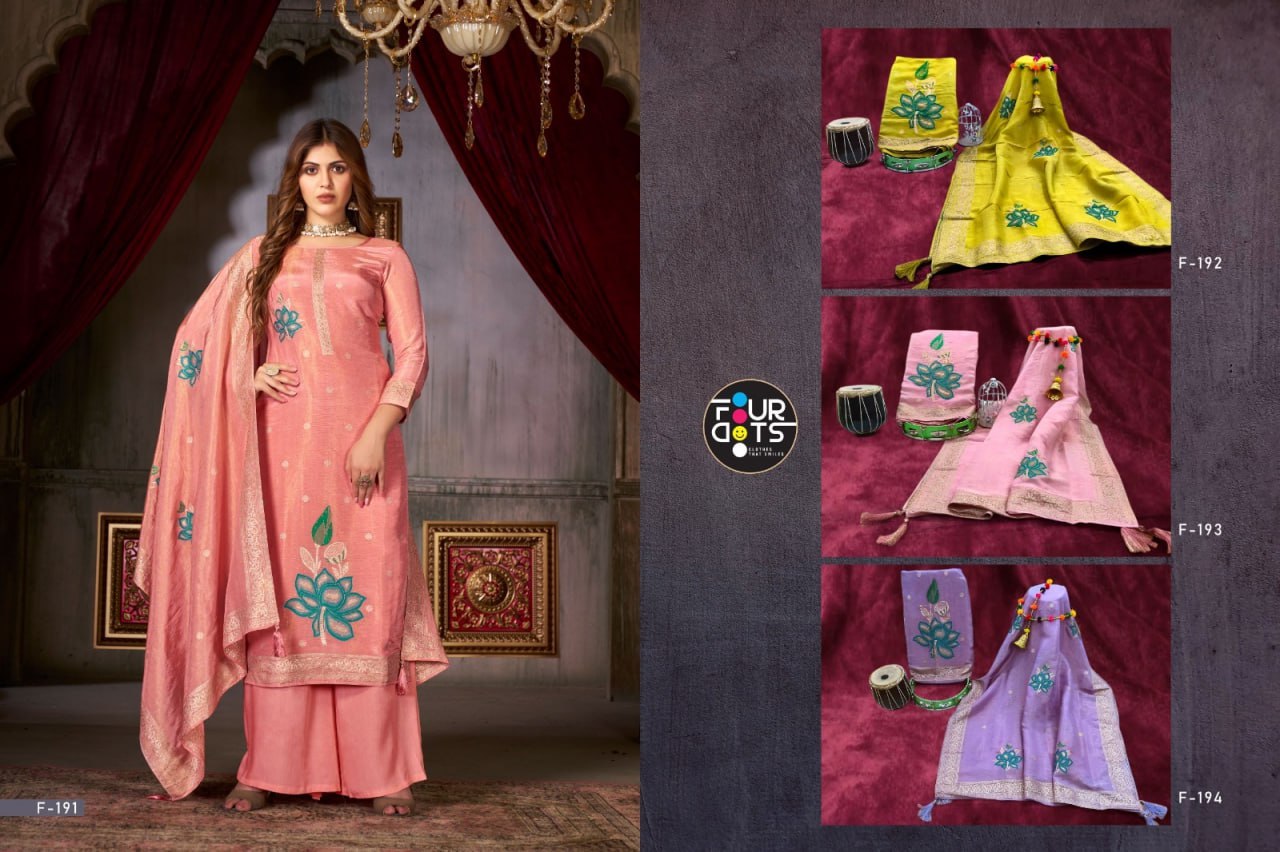 Mika Four Dots Salwar Suits