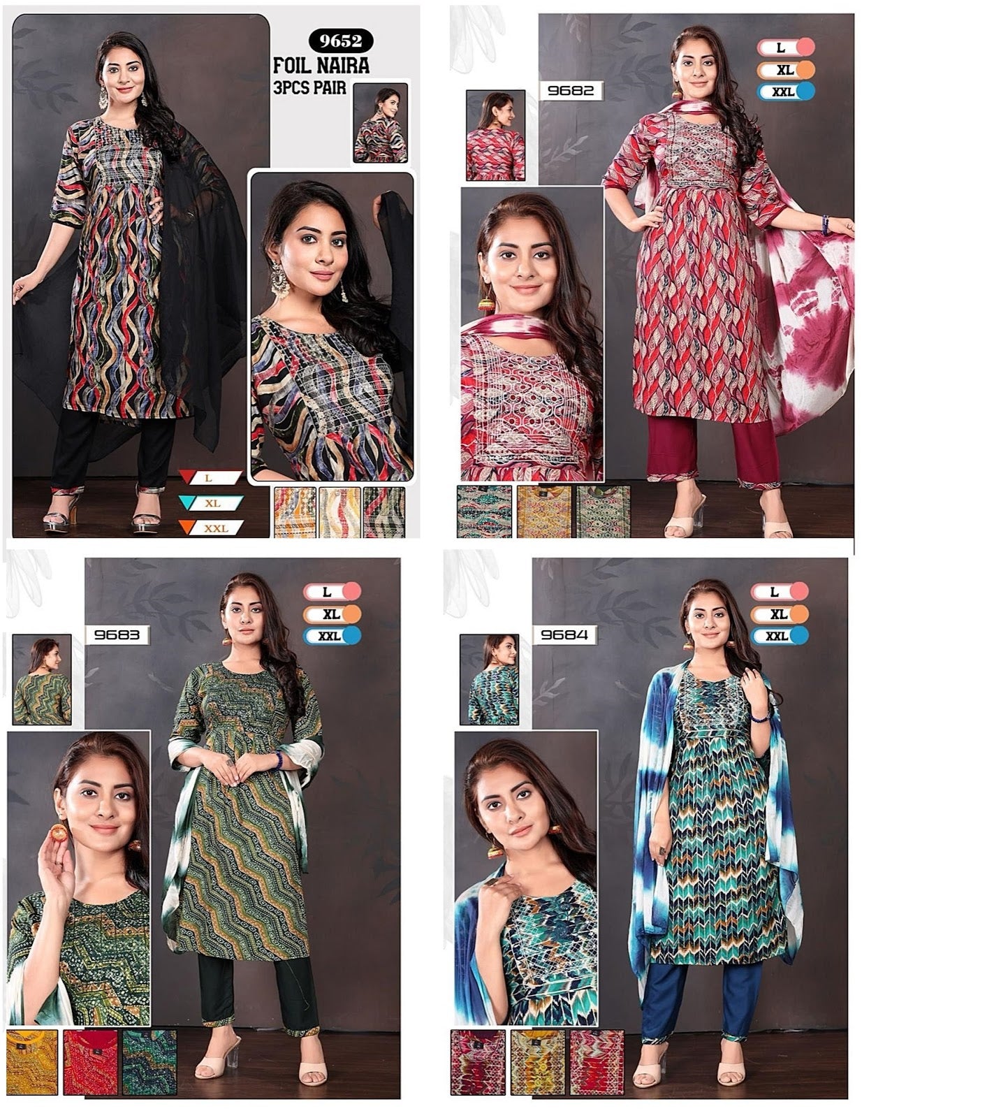 Nayra Cut 2710 Mmc Readymade Pant Style Suits