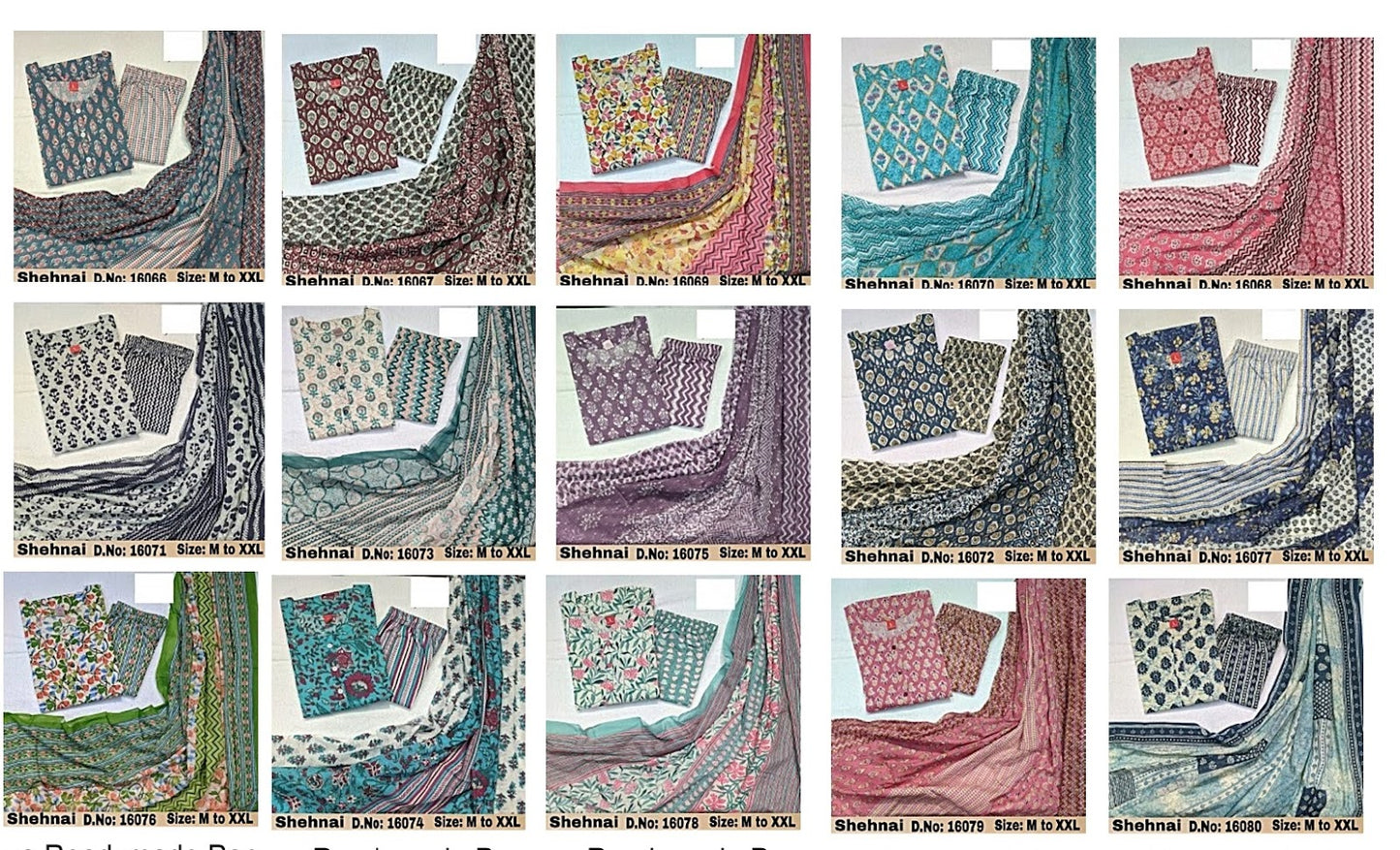 New-Shehnai Zoya Cotton Readymade Pant Style Suits