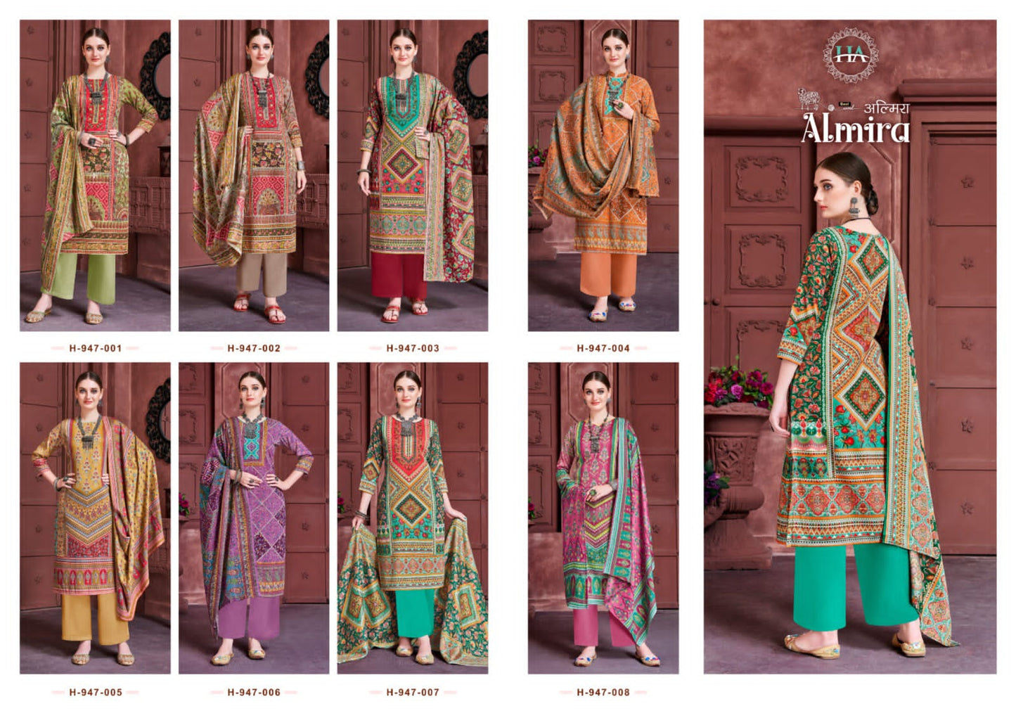 Almira Harshit Fashion Fancy Pashmina Suits