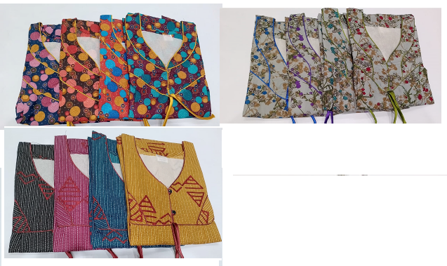 Pv 1710 Ruchee Fashion Feeding Night Gown