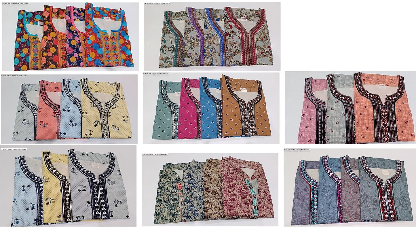 Pv 181023 Ruchee Fashion Fancy Night Gowns