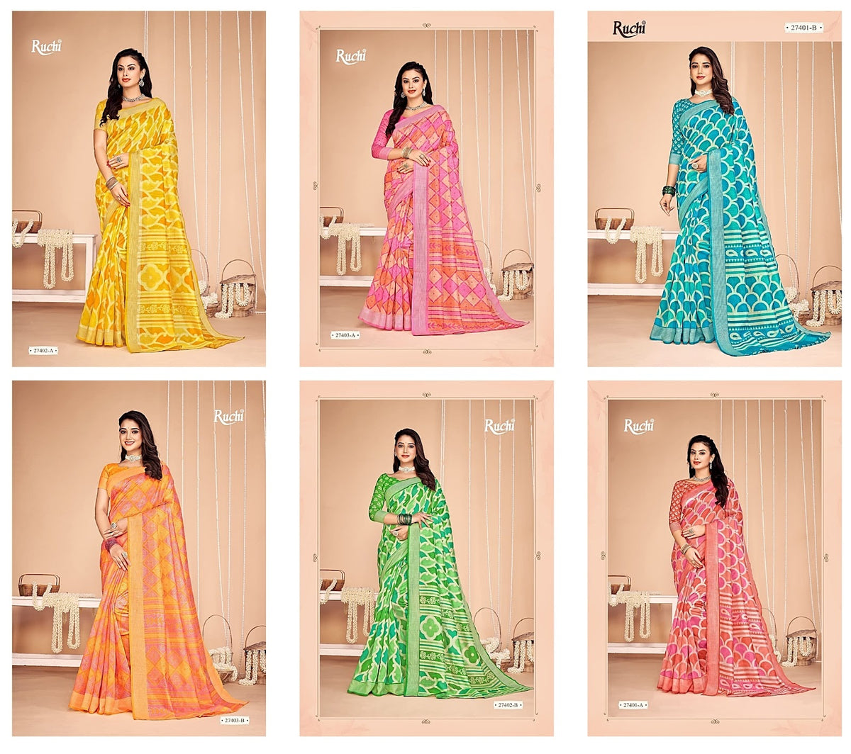 Radhika-1 Ruchi Silk Sarees