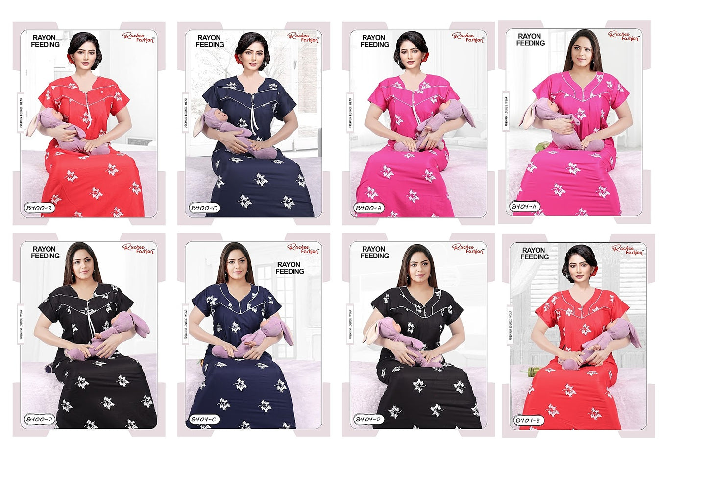 Rayon 2711 Ruchee Fashion Night Gowns