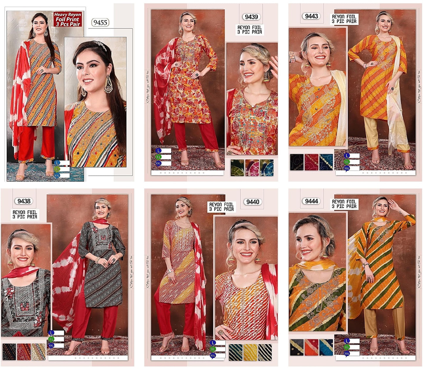 Rayon Foil Mmc Readymade Pant Style Suits