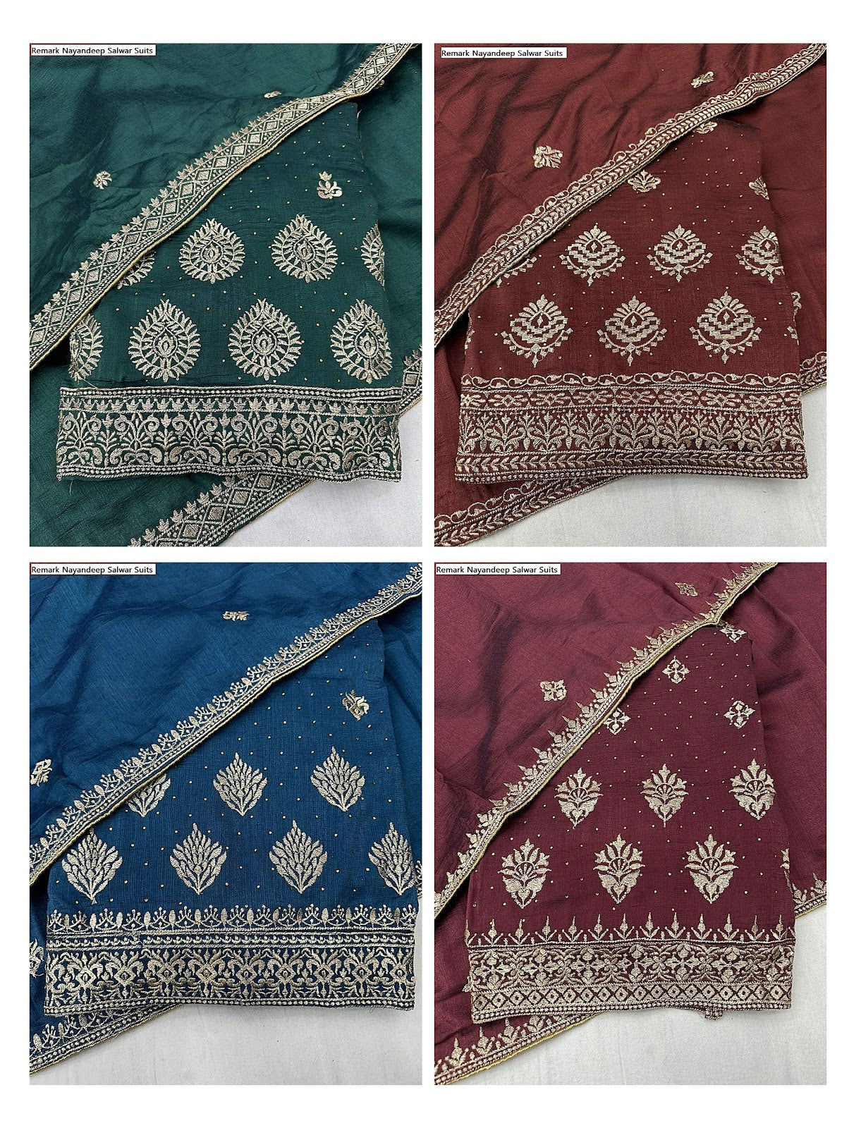 Remark Nayandeep Silk Salwar Suits
