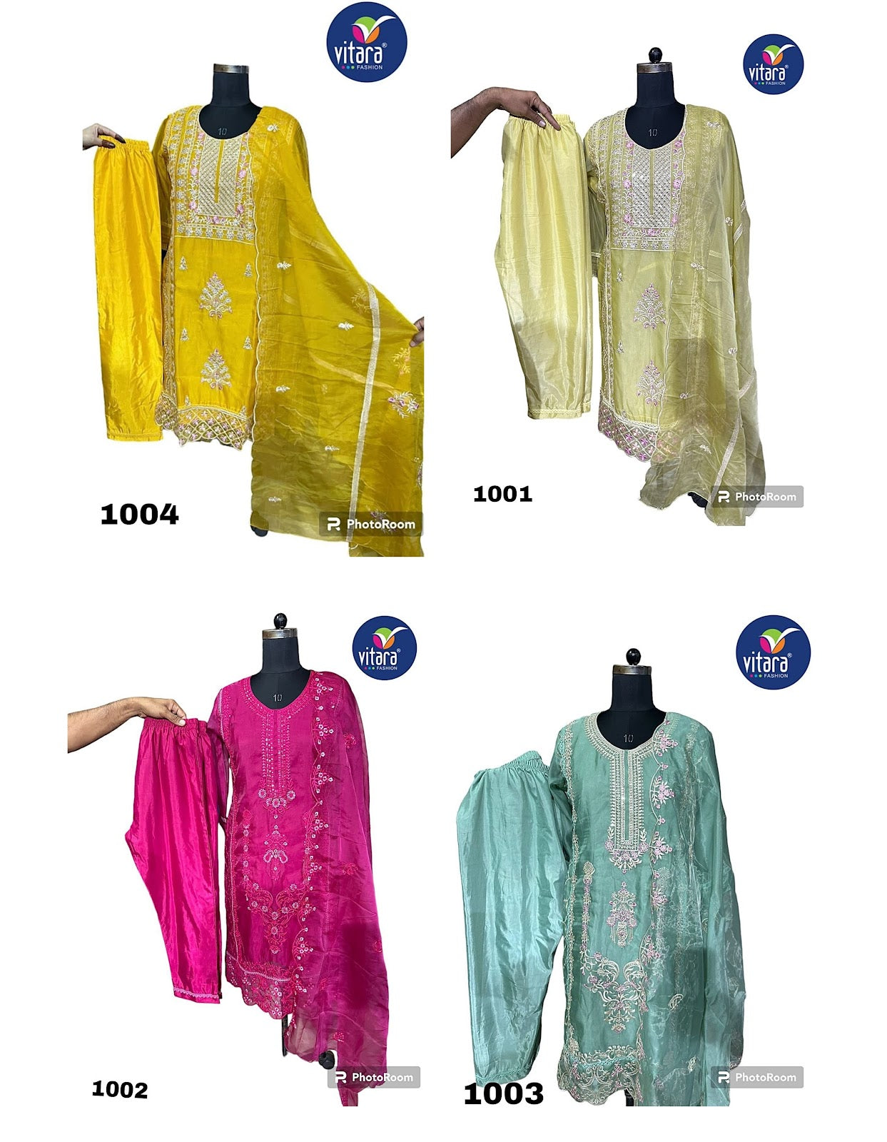 Sanaya Vitara Organza Readymade Pant Style Suits