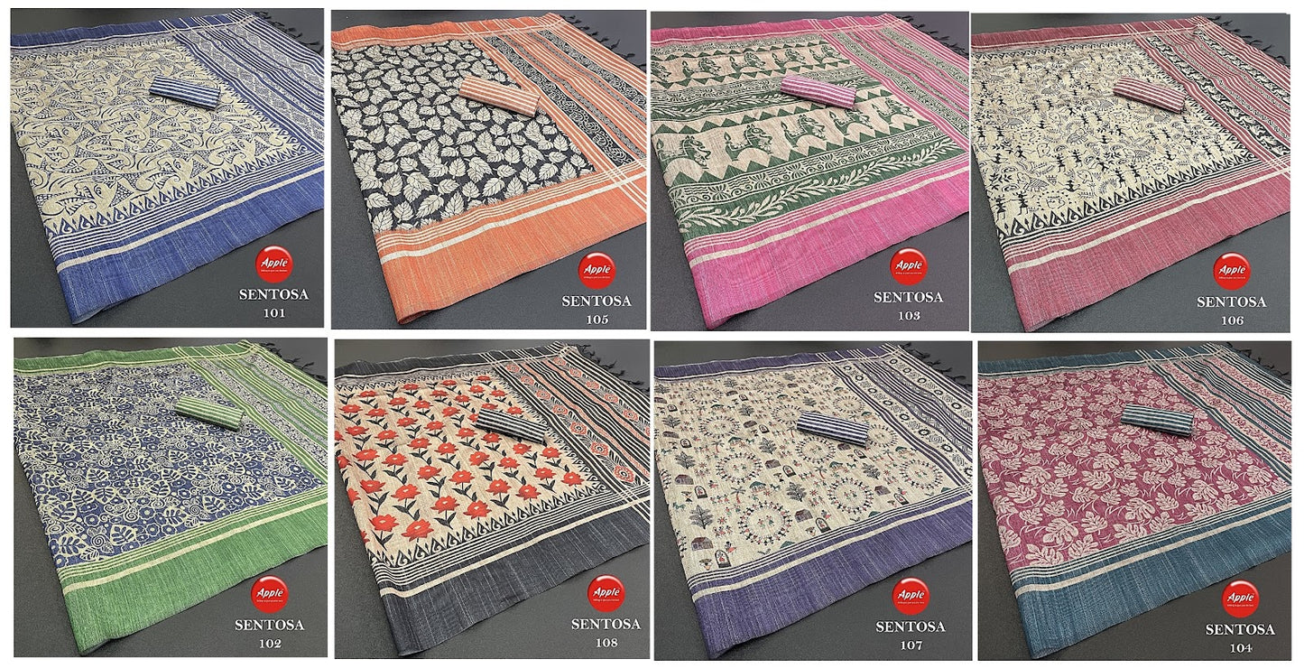 Sentosa Vol 1 Apple Sarees