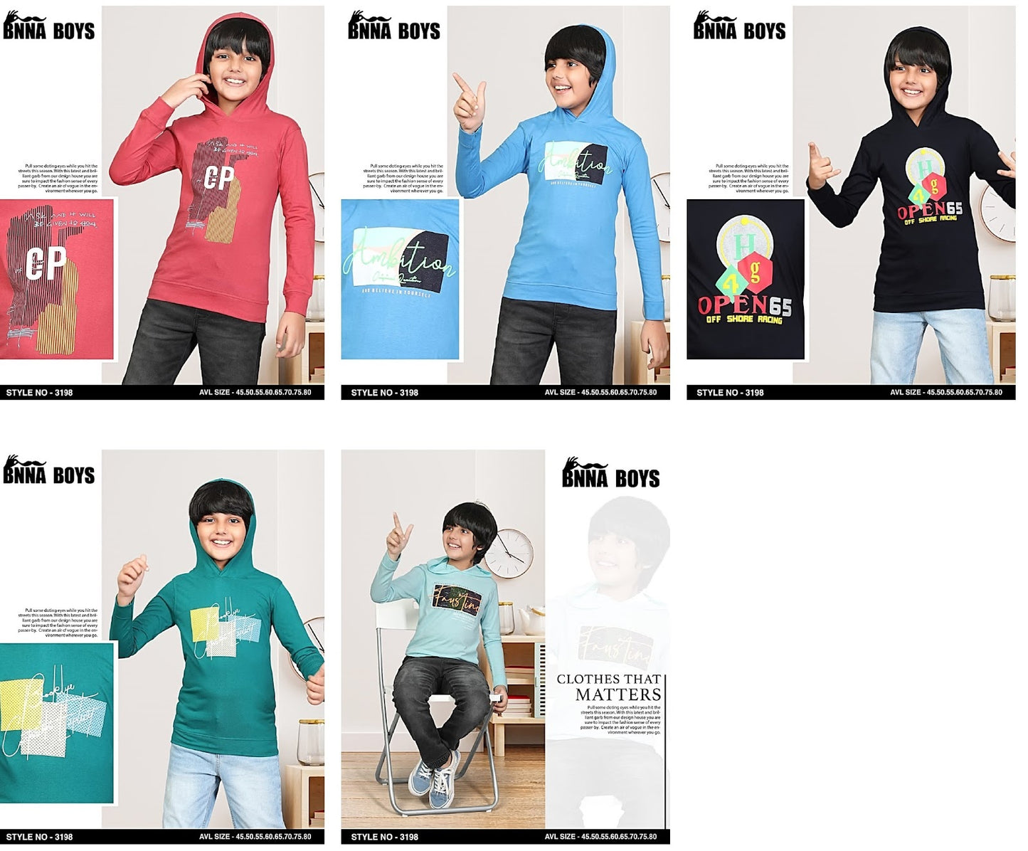 Style 3198 Bnna Cotton Boys Tshirt