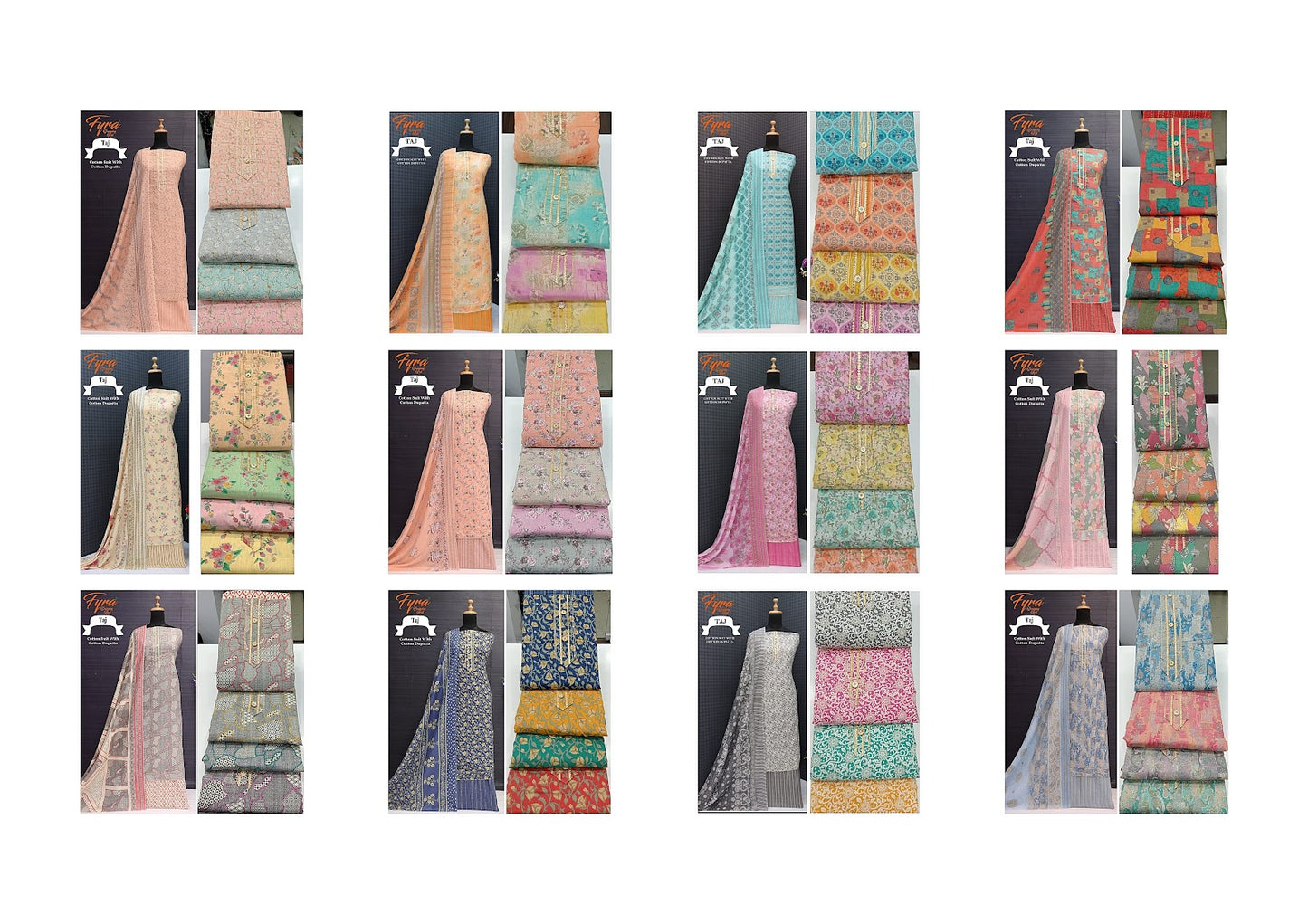 Taj Cotton Fyra Salwar Suits