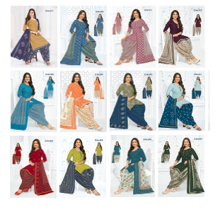 Tara Patiyala Vol-40 Kcf Cotton Dress Material