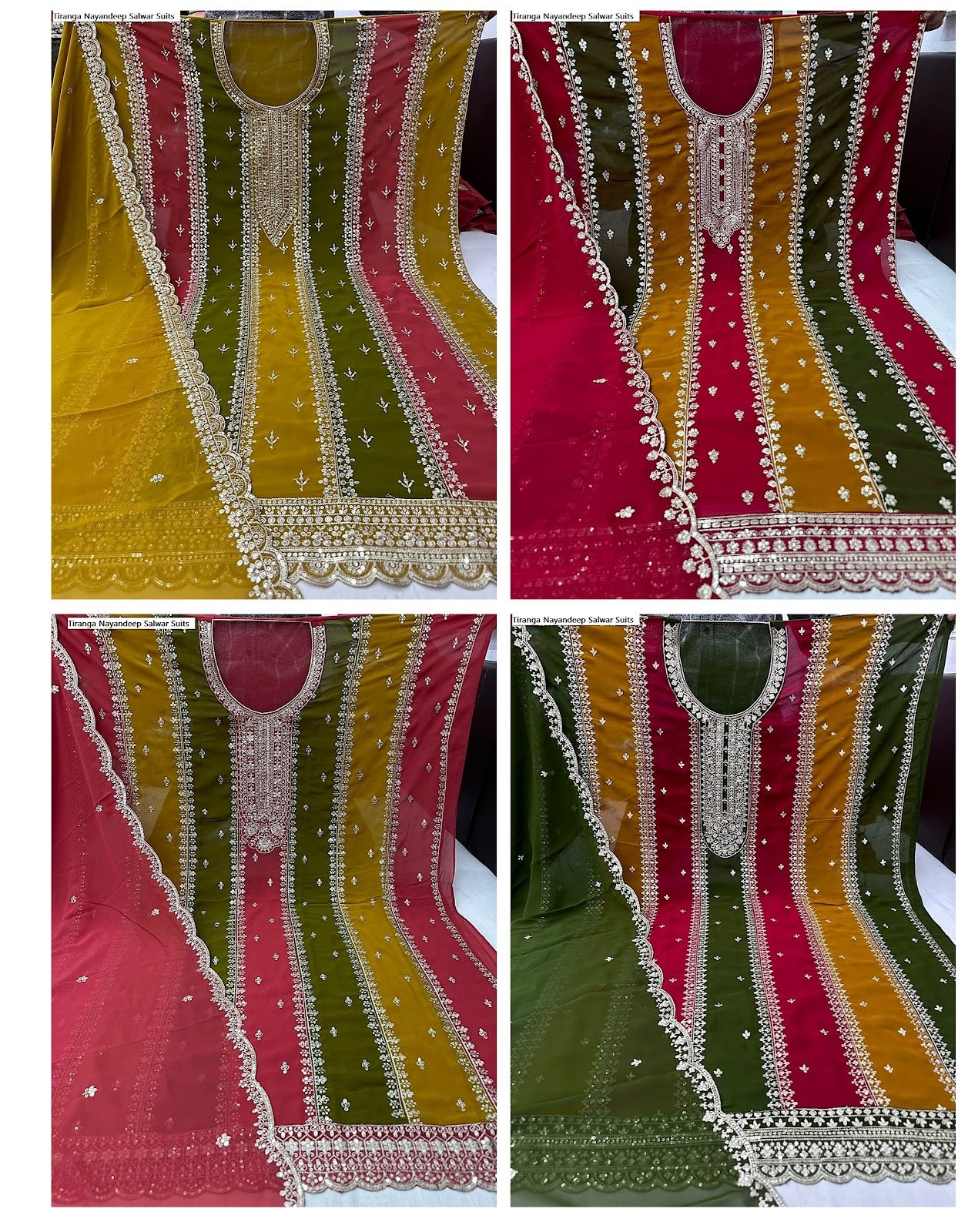 Tiranga Nayandeep Georgette Salwar Suits