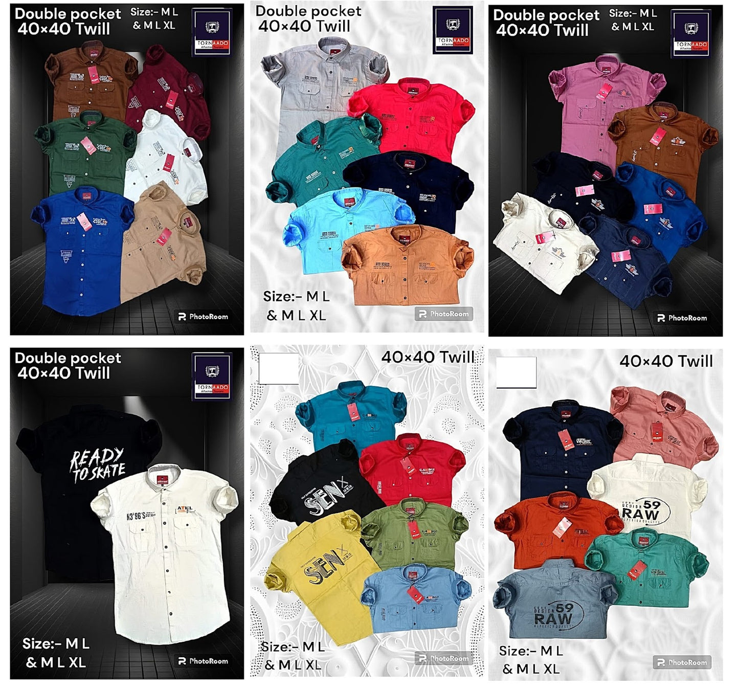 Twill 2911 Tornaado Mens Shirts