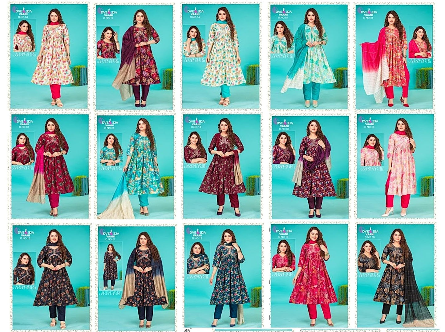 Vaani Series Dveeja Fashion Chanderi Modal Readymade Pant Style Suits