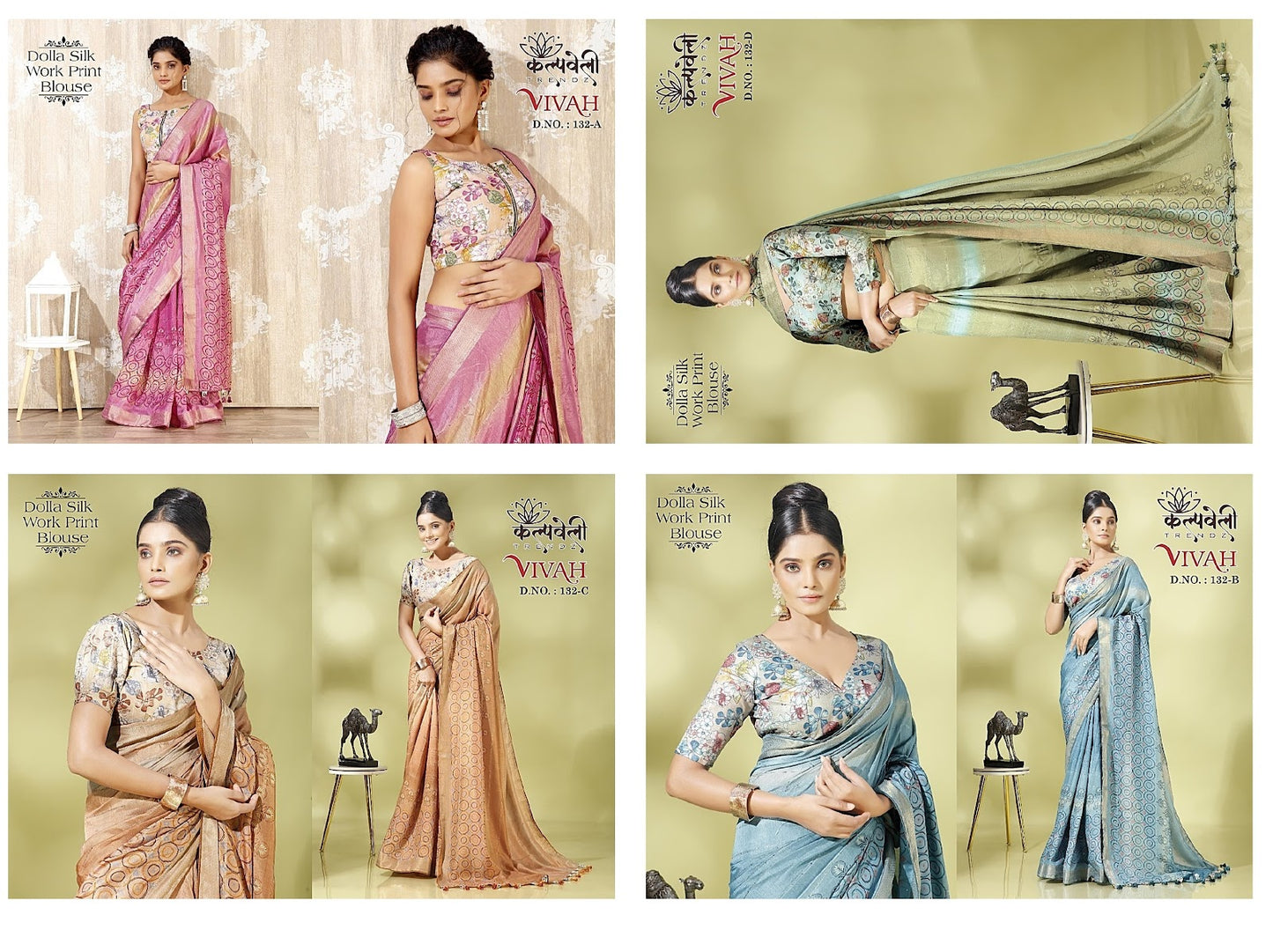 Vivah 132 Kalpveli Sarees