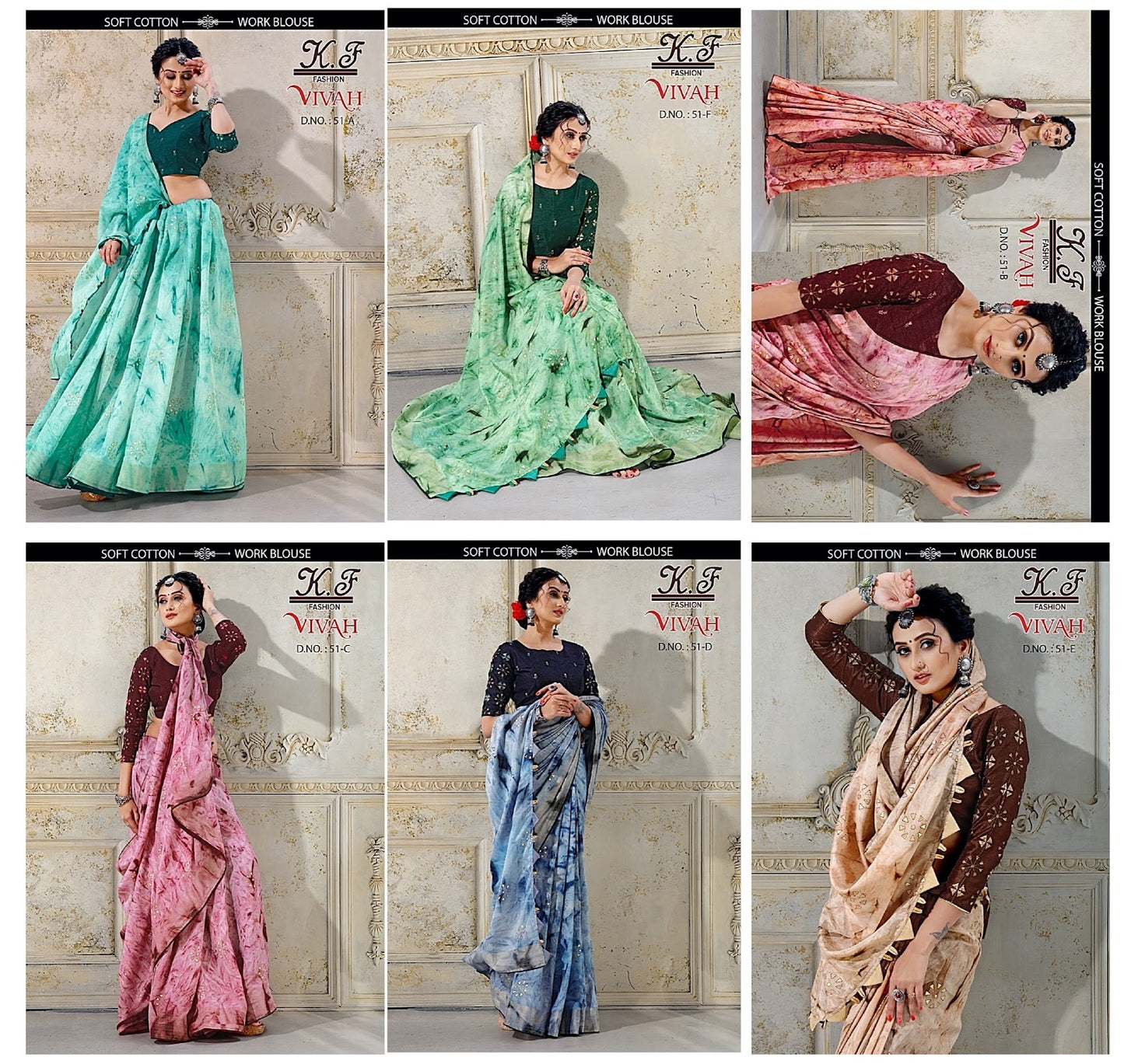 Vivah 51 Kalpveli Cotton Sarees