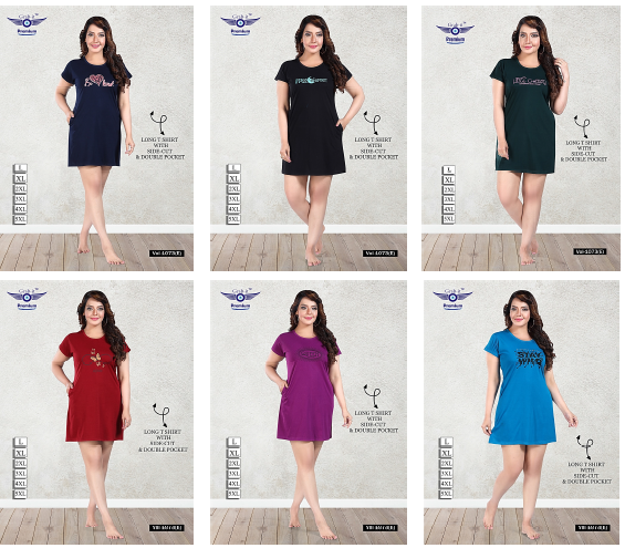 Vol 1073 E Grab It Women Long Tshirt