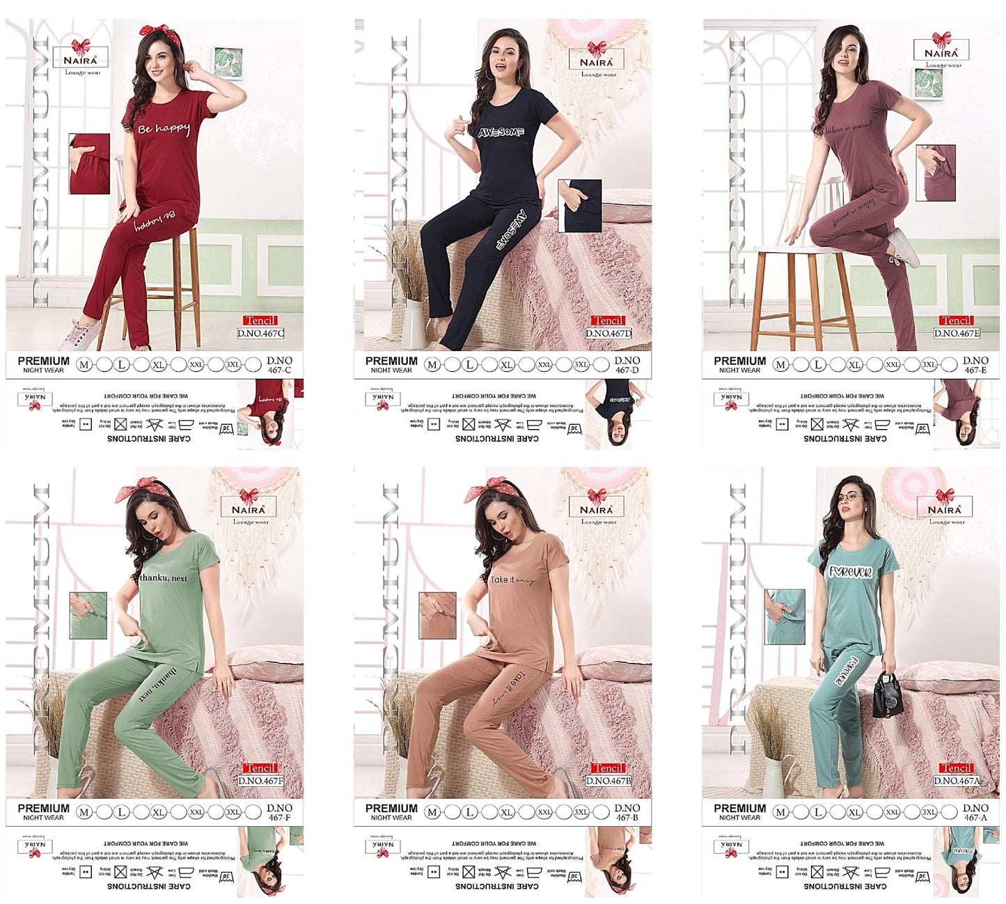 Vol 467 Kavyansika Pyjama Night Suits