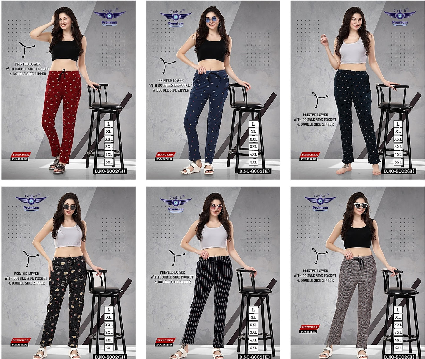 Vol 8002 H Grab It Women Night Lower