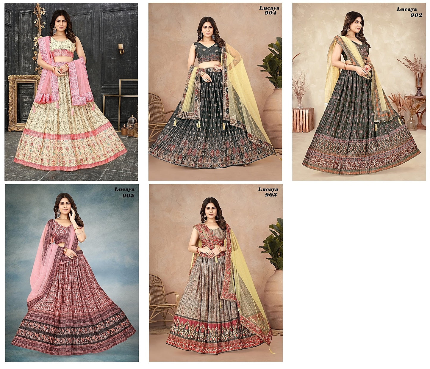 Vol 9 Lucaya Chinon Lehenga Choli