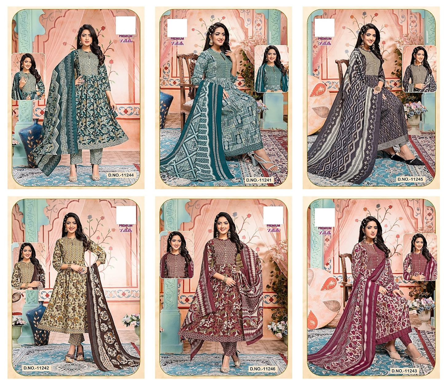 Zalak Zoya Capsule Readymade Pant Style Suits