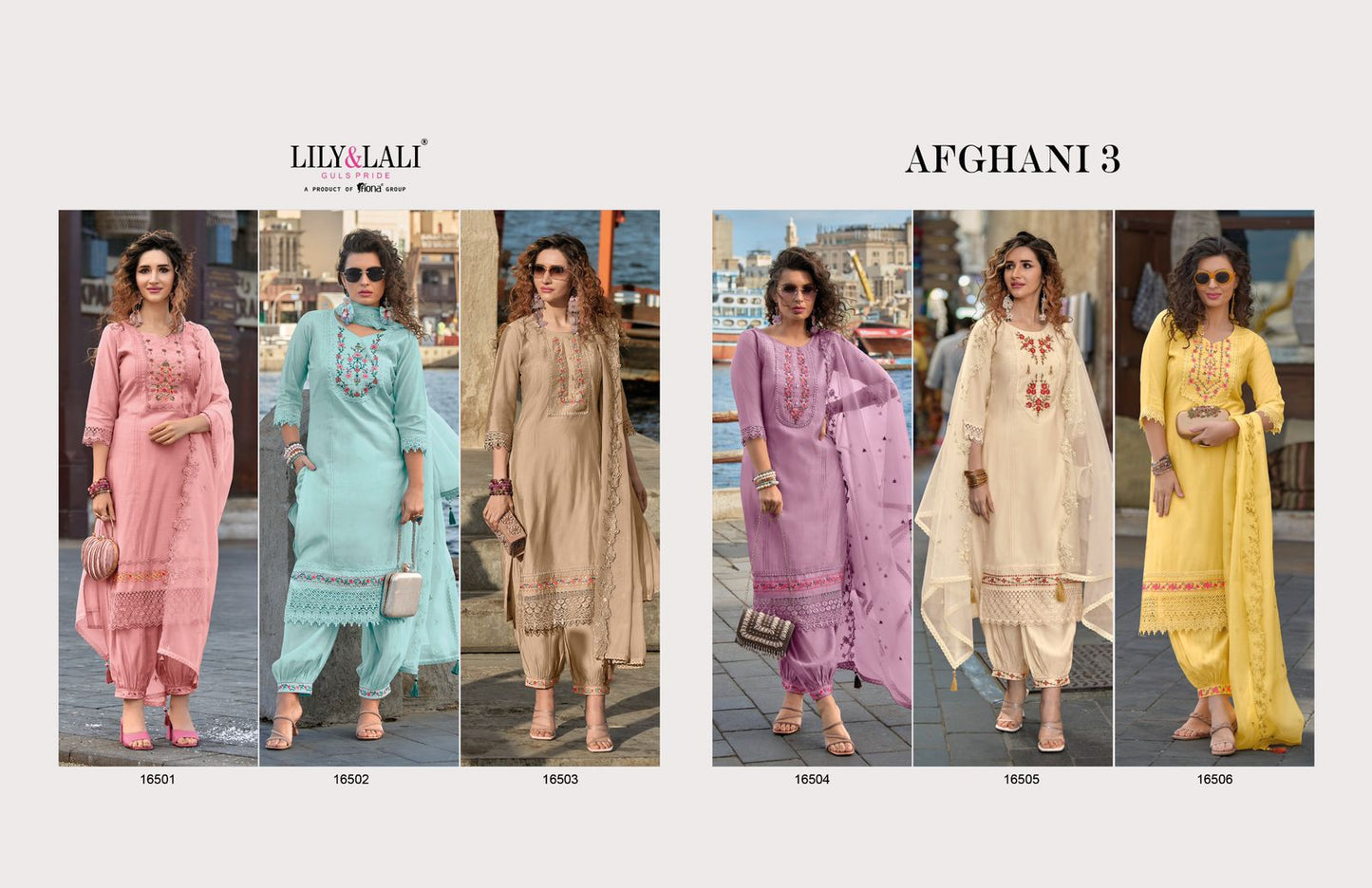Afghani Vol 3 Lily Lali Milan Silk Readymade Pant Style Suits
