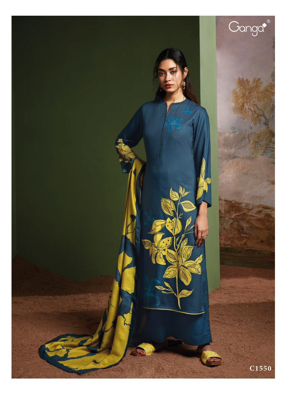 Aahat Ganga Pashmina Suits