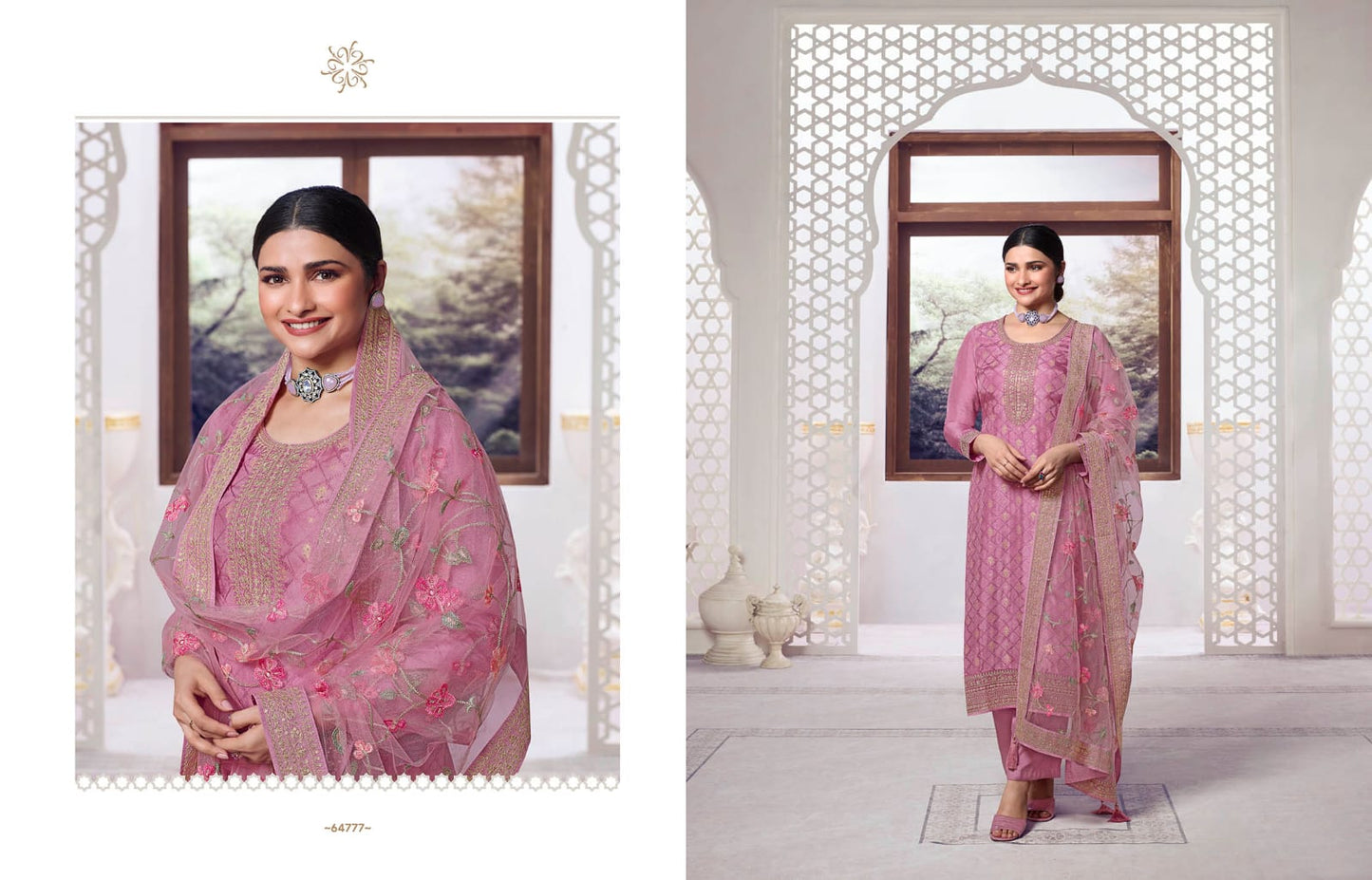 Aarzoo Vol 3 Kuleesh Vinay Fashion Llp Dola Jacquard Pant Style Suits