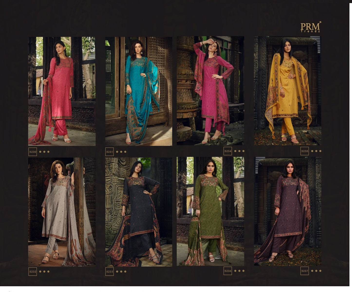 Aatish Prm Trendz Pashmina Suits