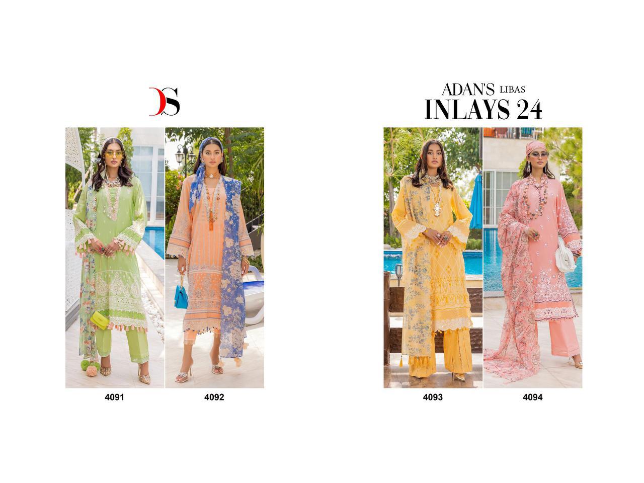 Adans Libas Inlays 24 Deepsy Cotton Pakistani Salwar Suits – Kavya 