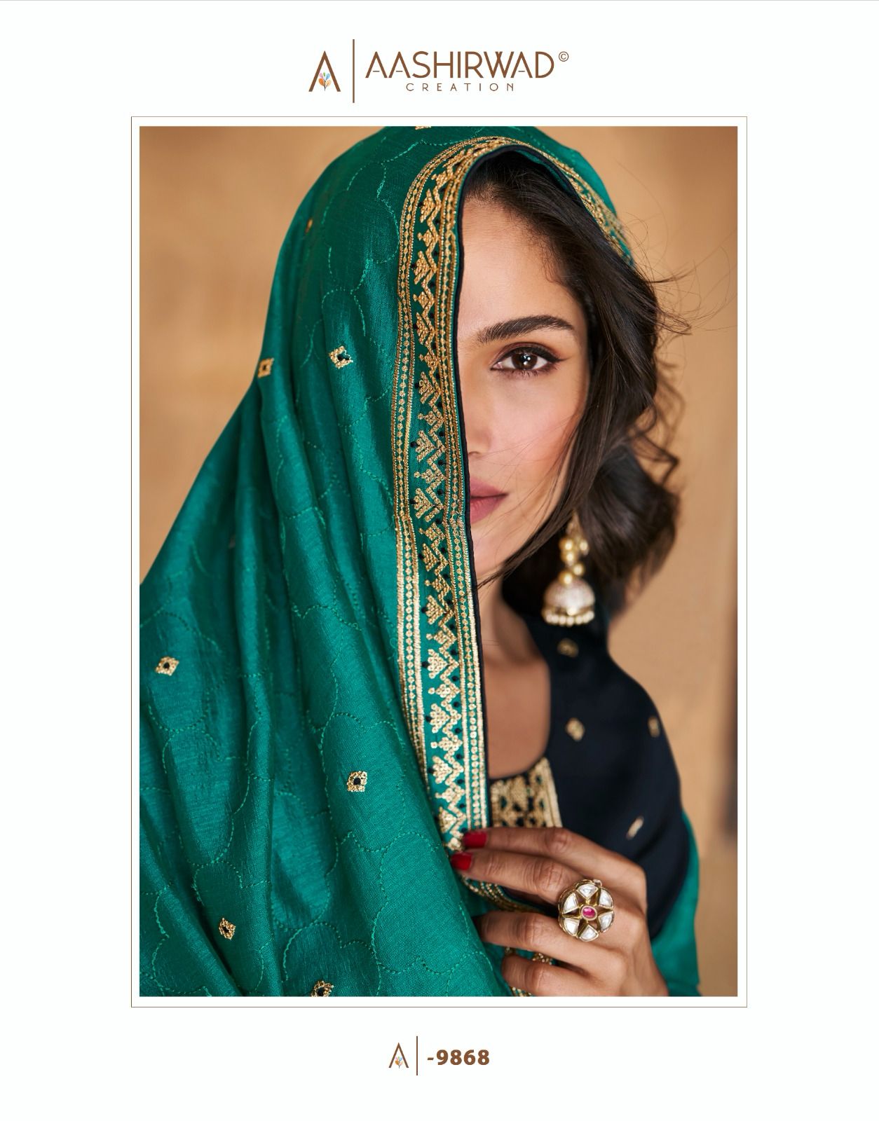 Ameena Aashirwad Creation Silk Readymade Suits