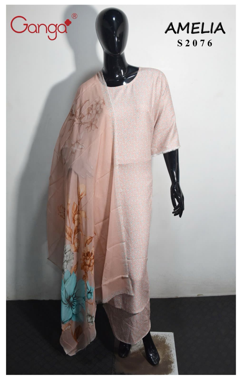 Amelia 2076 Ganga Premium Plazzo Style Suits