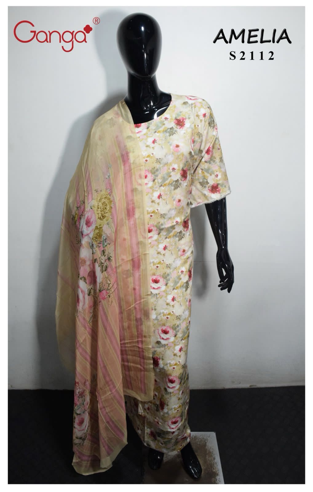 Amelia 2112 Ganga Premium Plazzo Style Suits