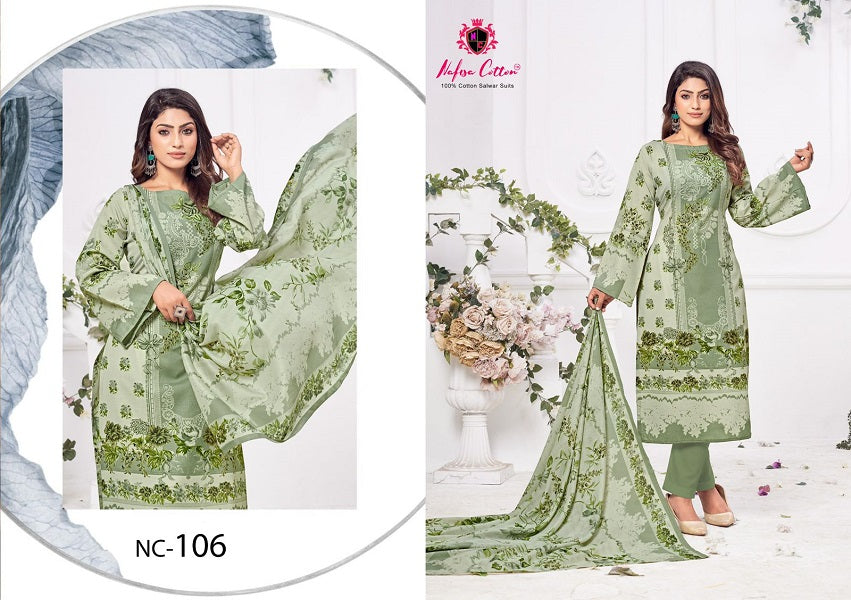 Andaaz Nafisa Cotton Cotton Karachi Salwar Suits