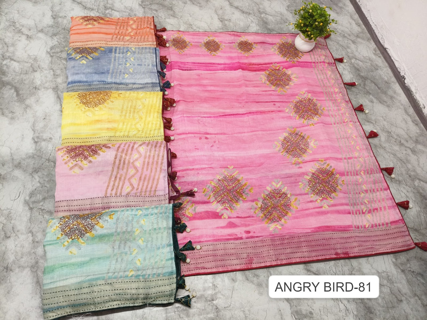 Angry Bird 81 Kalpveli Soft Silk Sarees