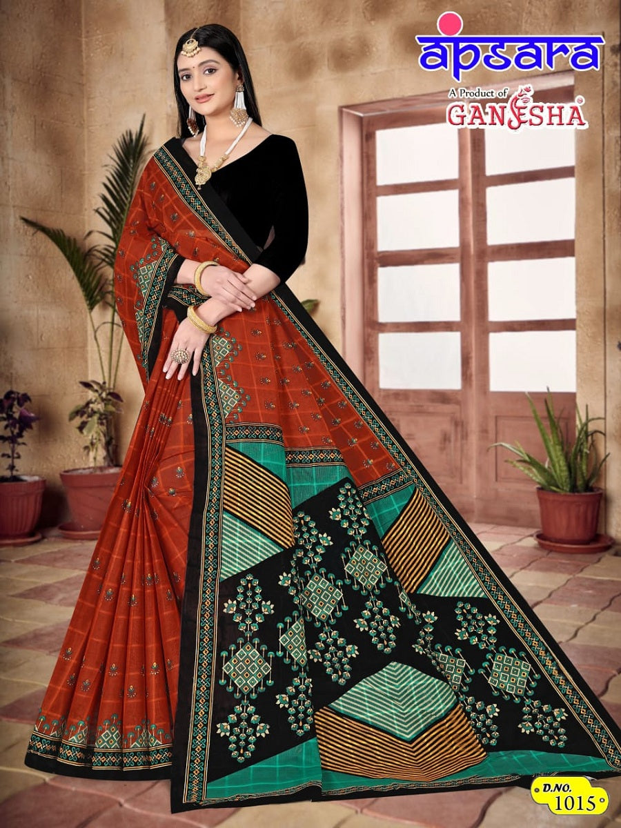 Apsara Vol 1 Ganesha Cotton Sarees