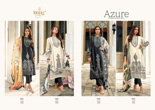 Azure Rang Fashion Wool Pashmina Suits