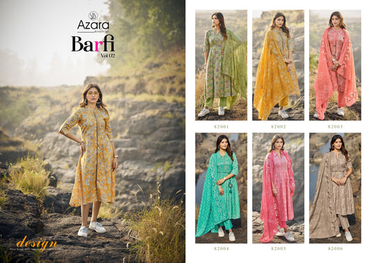 Barfi Vol 2 Radhika Fashion Cotton Pant Style Suits