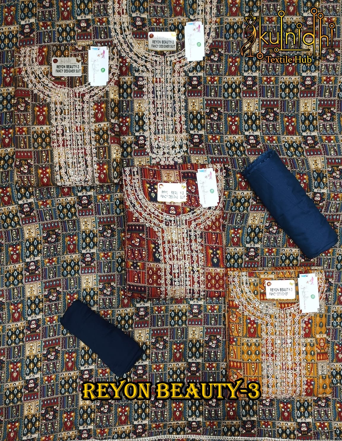 Beauty 1-2-3 Kulnidhi Viscose Rayon Salwar Suits